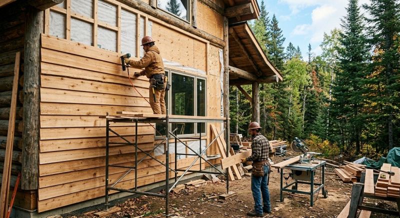 Cabin Siding Installation in Boston, MA