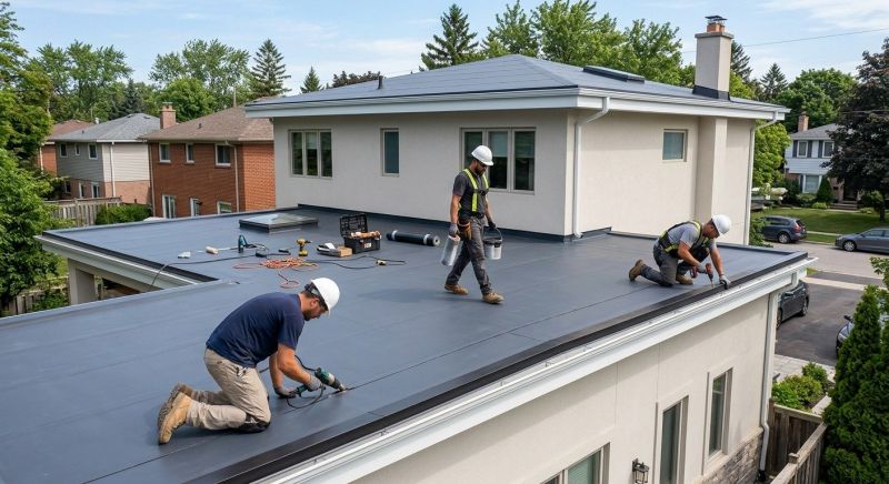 Flat Roof Installation in Alexandria, VA
