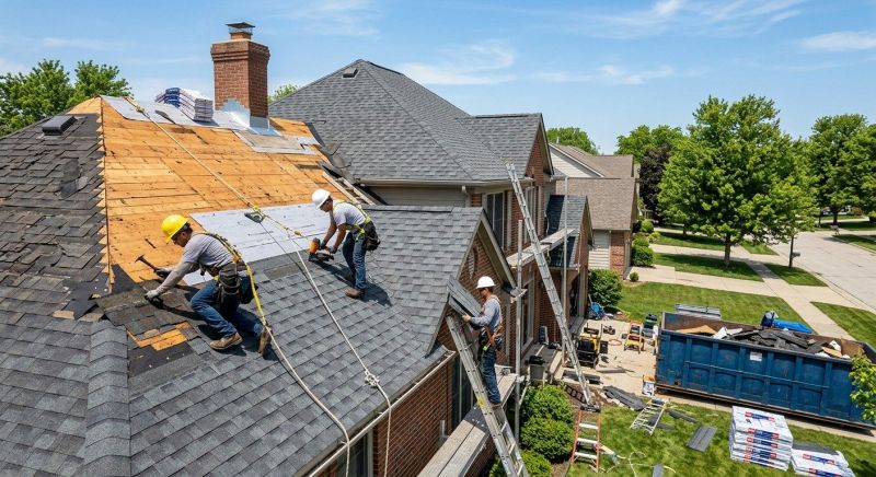 Roof Reshingling in Boston, MA